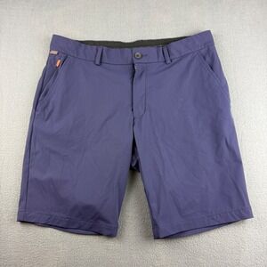 KJUS Iver Shorts Men's 38 (Fits 37) Blue Baltusrol Golf Performance Stretch